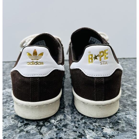 adidas Bape x Campus 80s 30th Anniversary Brown Men’s Size 13 (USED) main image 6